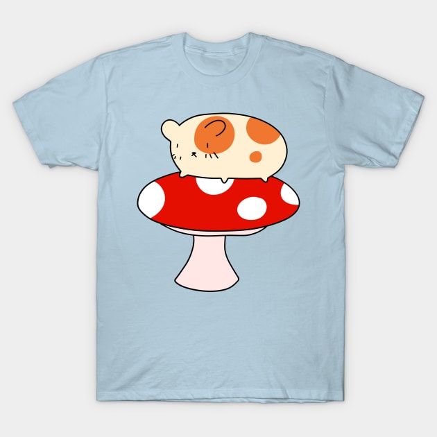 Mushroom Hamster T-Shirt by saradaboru